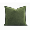 Green Nordic Throw Pillow