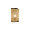 Modern Rattan Wall Sconce