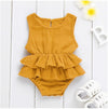 Girl Baby Clothes - Ruffled Summer Romper