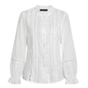 Long Sleeved Unlined Lace Shirt