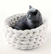 Woven Plush Pet Bed