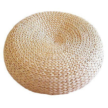  Straw Ottoman