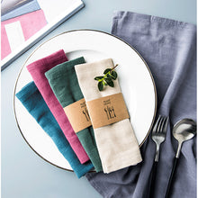  Linen Cloth Napkin in Multiple Colors