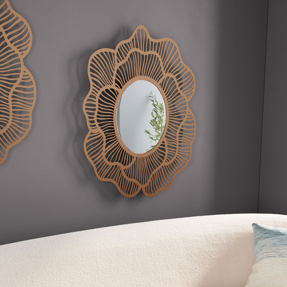 Ketu Mirror in Copper