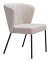 Set of Two Aimee Dining Chair Cream