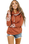 Aztec Pattern Pullover Hoodie with Pockets | Other Colors Available