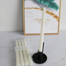  Classic Wax Candle Sticks in Set of 4