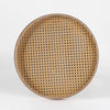 Retro Rattan Side Table