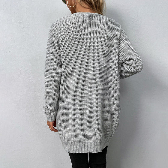 Long Cardigan Sweater with Pockets | Available in 4 Colors