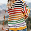 Women's Colorful Long-sleeve Striped