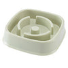 Pastel Colored Plastic Choke Prevention Pet Food Bowl