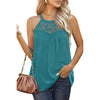 Chic Loose Fitting Tank Top with Lace