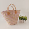 Simple Retro Handmade Aquatic Straw Woven Handmade Bag