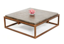  15" Concrete and Metal Coffee Table Buyer Reviews