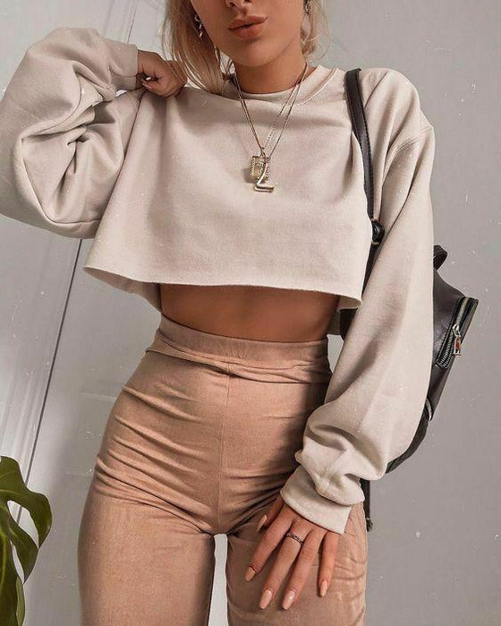 Cropped Top sweatshirt for Women