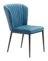 Set of 2 Tolivere Dining Chairs in Blue