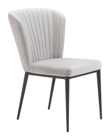  Set of 2 Tolivere Dining Chair in Gray