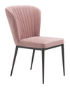 Set of 2 Tolivere Dining Chair in Pink