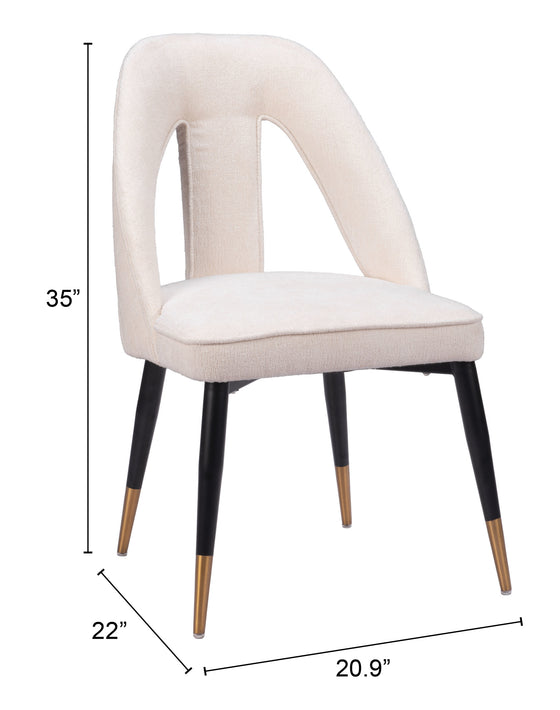 Artus Accent Chair Ivory