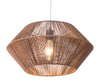 Kendrick Ceiling Lamp in Brown