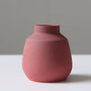 Maroon Modern Porcelain Vase | Available in Other Styles