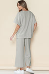 Navy Blue T Shirt and Drawstring Pants Set | Available in 8 Colors