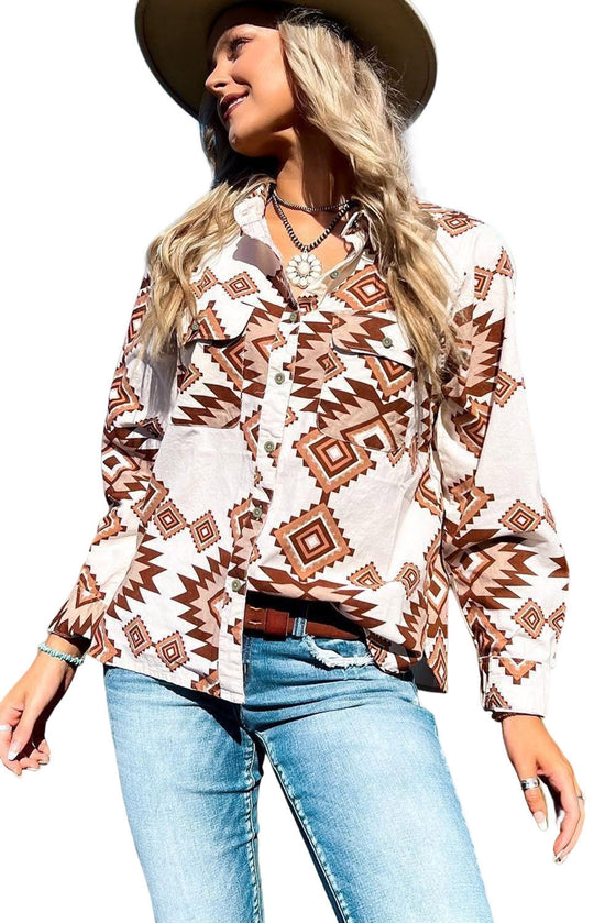 Rustic Southwestern Inspired Shirt