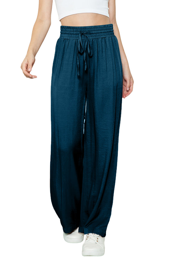 Indigo Casual Wide Leg Pants | Available in 3 Colors