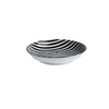 Pasta Dishes in Black and White Decorative Designs