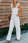 Smocked Ruffled Wide Leg Jumpsuit | Available in 5 Colors