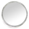 Silver Intertwined Frame Modern Wall Mirror