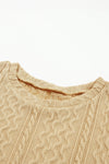 Butter Yellow Textured Knit Top