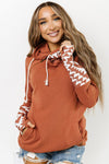 Aztec Pattern Pullover Hoodie with Pockets | Other Colors Available