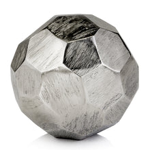  4" Rough Hewn Faceted Round Silver Sphere Buyer Reviews