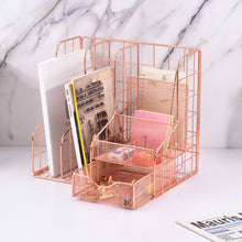  Simple Wrought Iron Office Desktop Storage Rack