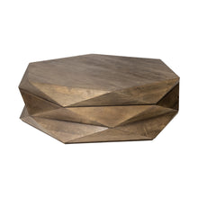  48" Brown Hexagon Coffee Table Buyer Reviews