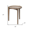 24" Brown Unavailable Round End Table Buyer Reviews