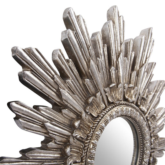 Oval Antiqued Silver Leaf Finish Mirror Buyer Reviews