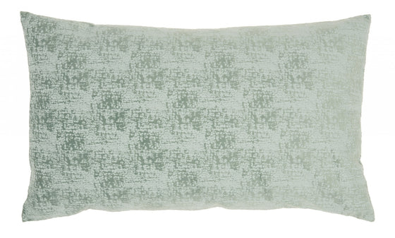 Destressed Sea Green 14 x25" Lumbar Pillow