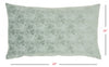 Destressed Sea Green 14 x25" Lumbar Pillow