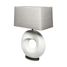  Modern White O Ring Table Lamp