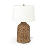 19" Brown Lamp Base LED With White Shade Buyer Reviews