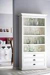 Classic White Bookcase