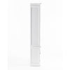 Classic White Single Bay Bookshelf