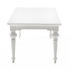 White Modern Farmhouse 94" Dining Table