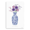 Blue And White Life Floral Vase Canvas Wall Art| Available in 2 Sizes