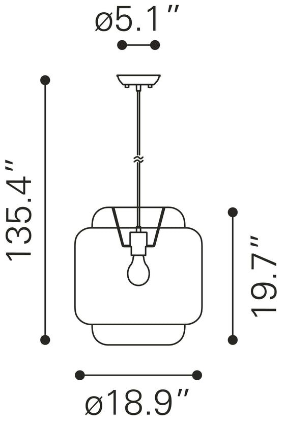 Finch Ceiling Lamp in Natural