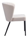 Set of Two Aimee Dining Chair Cream