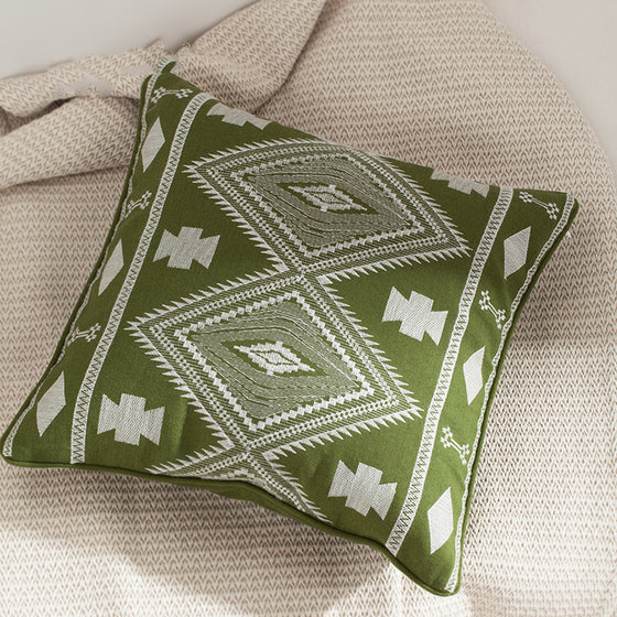 Nordic Green Cactus Plant Summer Throw Pillow Collection