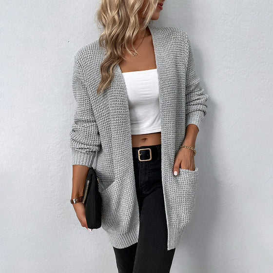 Long Cardigan Sweater with Pockets | Available in 4 Colors